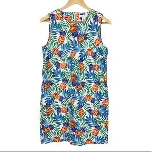 Tabitha Webb Tropical Pineapple Print Dress Size 6